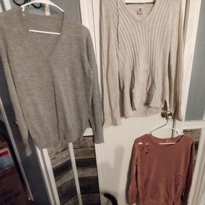 Women's sweater lot